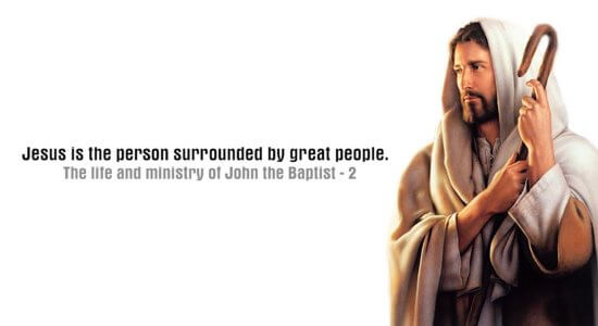 the life and times of john the baptist The life of john the baptist was lived in order to preach the good news of the coming messiah oh, it was needed the jews hadn’t heard from god in nearly 400 years. the life and times of john the baptist The life of john the baptist was lived in order to preach the good news of the coming messiah oh, it was needed the jews hadn’t heard from god in nearly 400 years.
